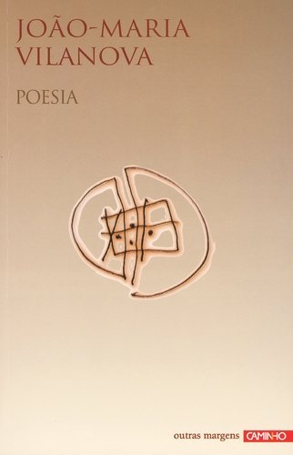 Capa de livro JOÃO-MARIA VILANOVA POESIA com ilustração abstrata e selo outras margens CAMINHO.