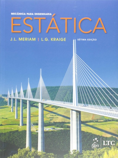 Capa azul de livro de engenharia com imagem de viaduto moderno