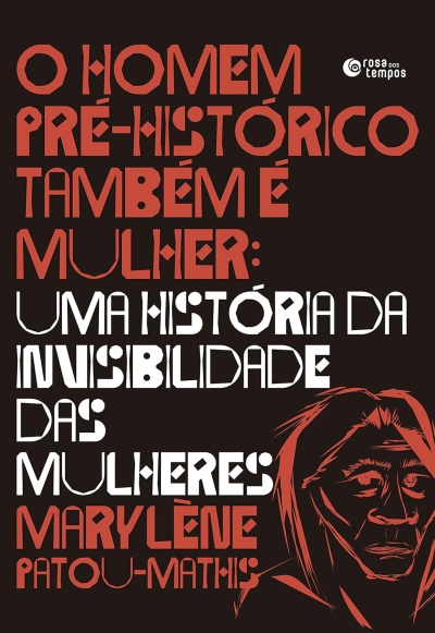 Capa de livro preta com título em vermelho e branco e desenho vermelho de uma face humana