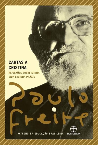 Capa de livro com fotografia de homem idoso e texto informativo