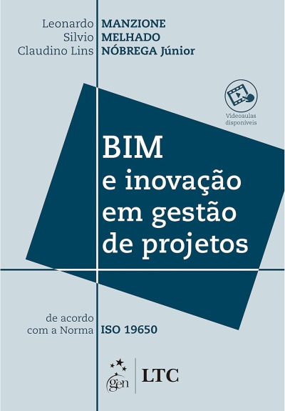 Capa de livro BIM e inovação em gestão de projetos com autores e selo LTC