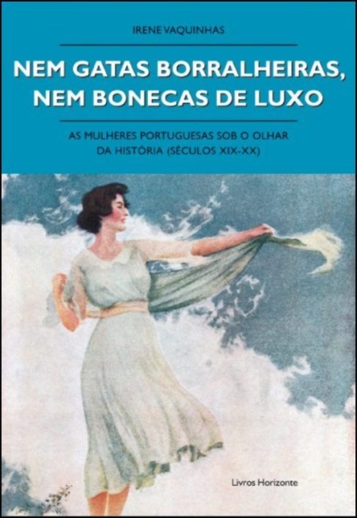 Capa do livro Nem Gatas Borralheiras, Nem Bonecas de Luxo com imagem de mulher e fundo azul