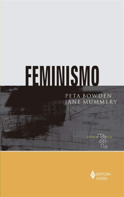 Capa de livro FEMINISMO com autores e logo da Editora Vozes