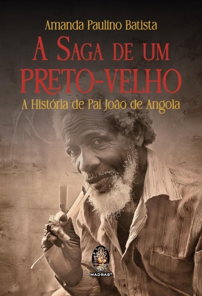 Capa do livro com retrato de homem idoso sorridente a fumar cachimbo
