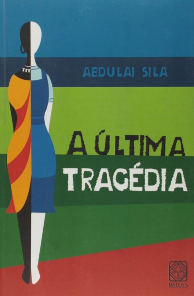 Capa de livro A Última Tragédia de Abdulai Sila com ilustração colorida