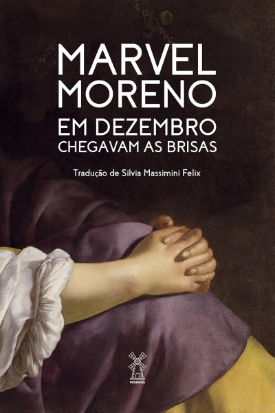 Capa de livro com título e imagem de mãos entrelaçadas com mangas brancas e roxas em fundo escuro
