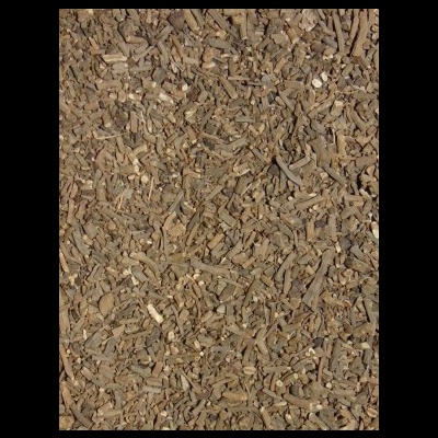 Granulados de madeira castanhos texturizados
