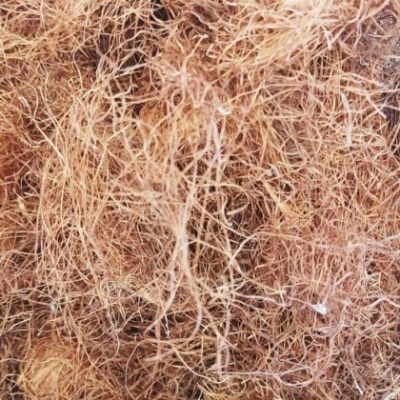 fibra natural castanha entrelaçada com textura fina