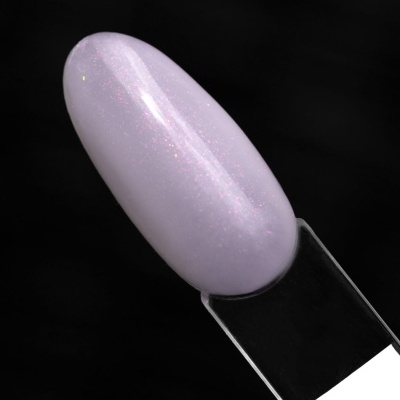 Verniz para unhas rosa perolado brilhante em amostra