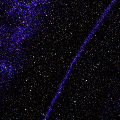 Textura de verniz para unhas preto e azul com glitter e listra azul