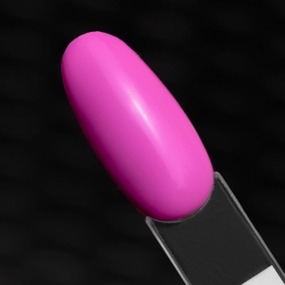 amostra de verniz para unhas rosa vibrante