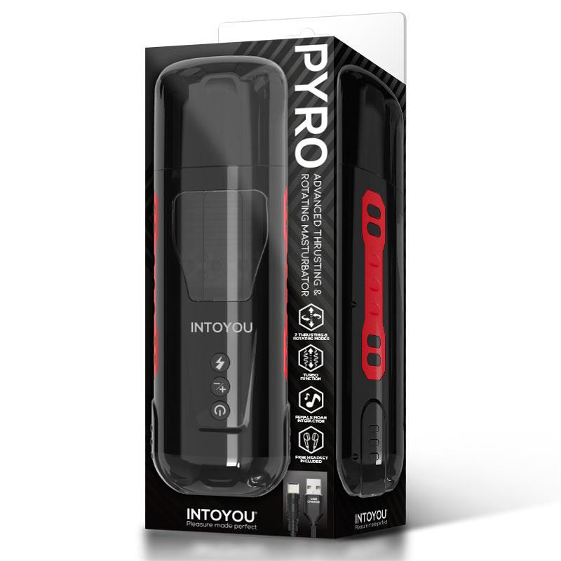 Masturbador Automático Intoyou Pyro – Potência Intensa e Sensações Envolventes Masturbador Automático Intoyou Pyro – Potência Intensa e Sensações Envolventes