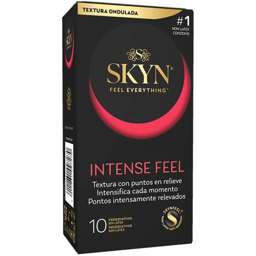 SKYN Intense Feel – Preservativos Texturados Sem Látex 10 Unidades SKYN Intense Feel – Preservativos Texturados Sem Látex 10 Unidades