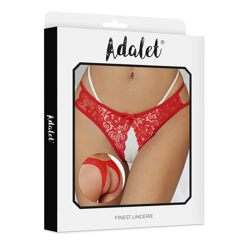 Tanga Aberta ADALET LINGERIE Vermelha Tanga Aberta ADALET LINGERIE Vermelha