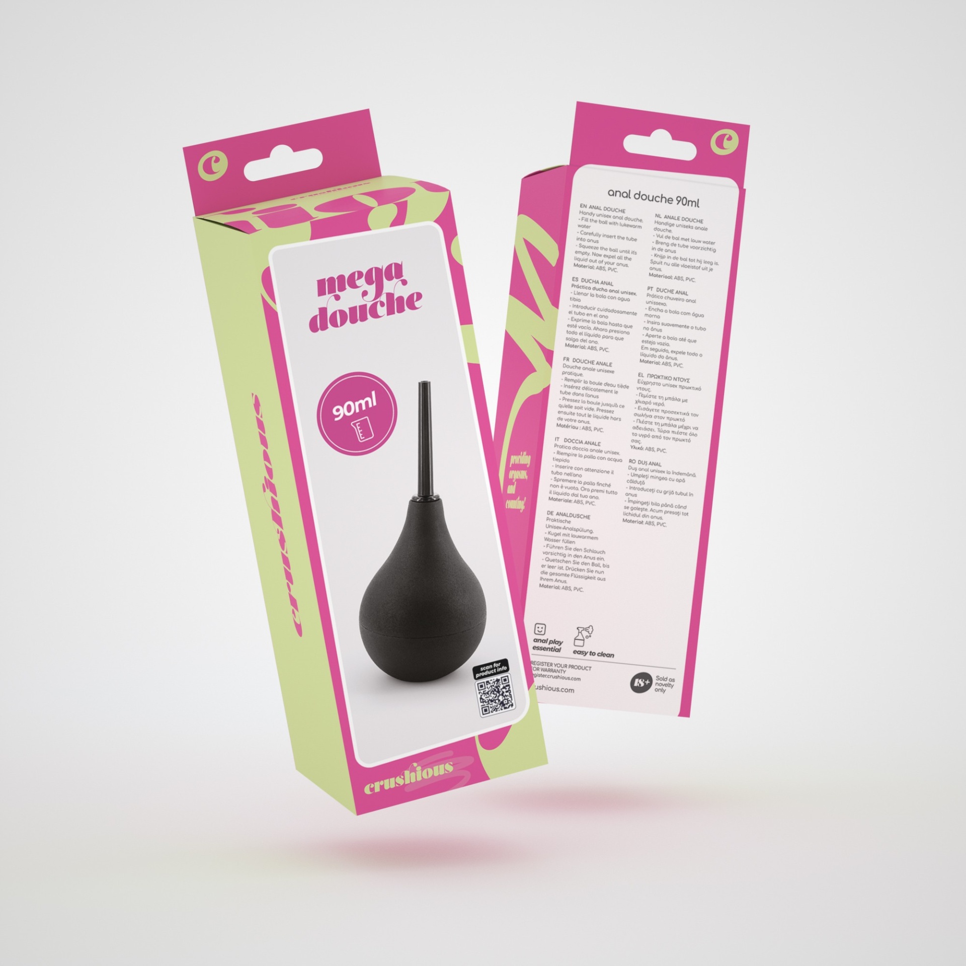 Duche Anal Mega Douche 90 ML Crushious Duche Anal Mega Douche 90 ML Crushious