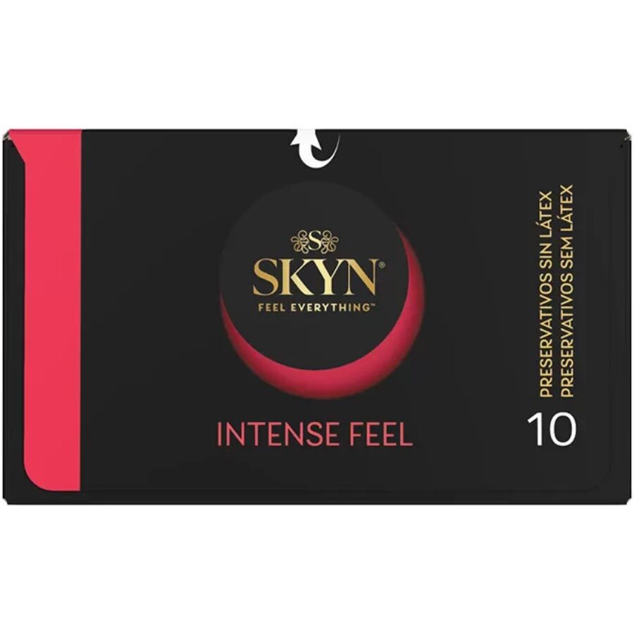 SKYN Intense Feel – Preservativos Texturados Sem Látex 10 Unidades SKYN Intense Feel – Preservativos Texturados Sem Látex 10 Unidades