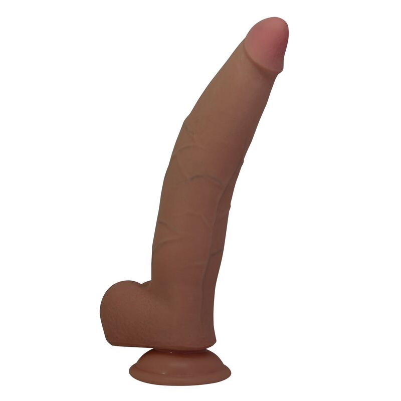 PRETTY LOVE - CUTHBERT DILDO FLEXÍVEL REALISTA 20 CM Ø 5 CM TPE MARROM PRETTY LOVE - CUTHBERT DILDO FLEXÍVEL REALISTA 20 CM Ø 5 CM TPE MARROM