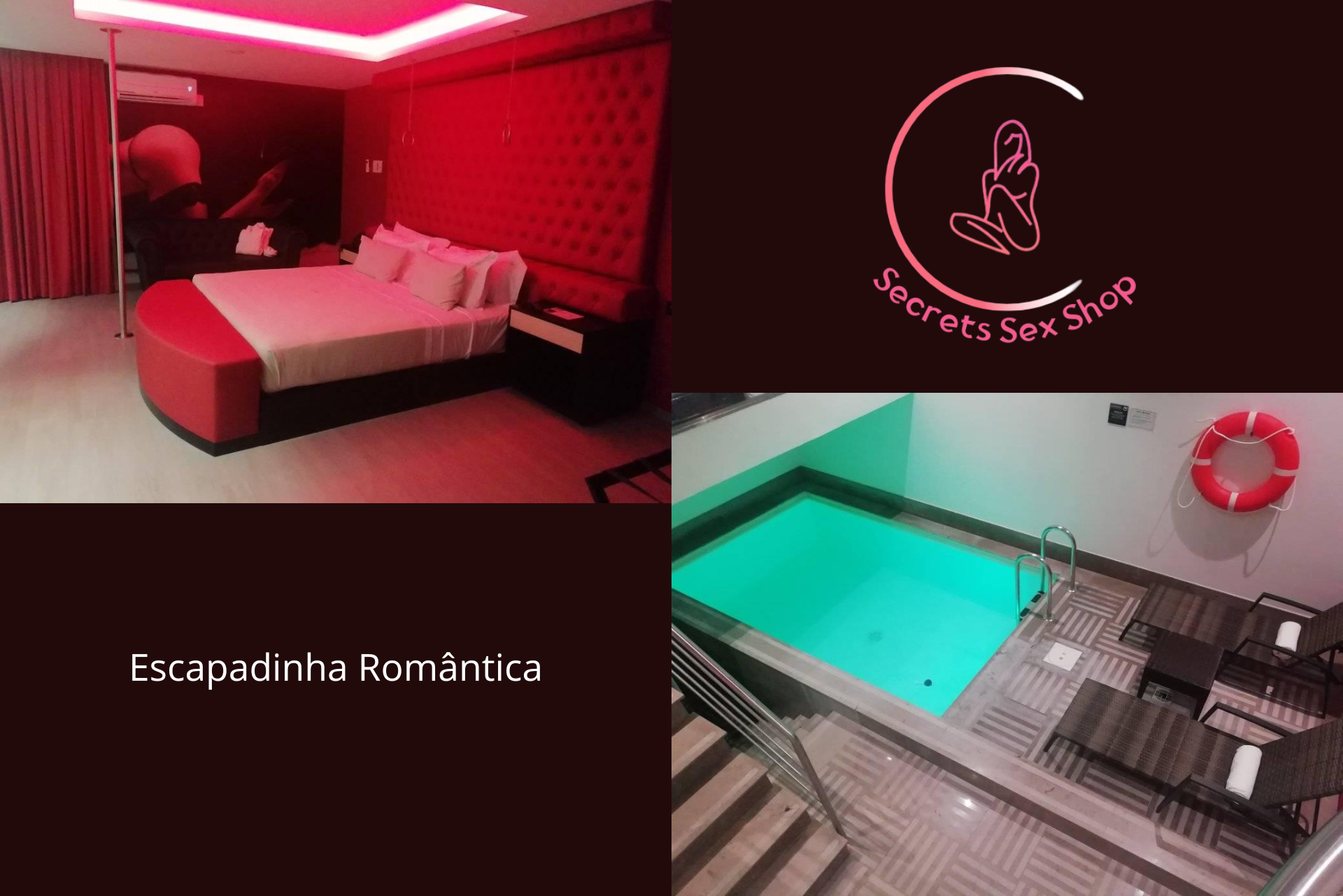 Escapadinhas Românticas com um Toque de Paixão: Motel Avenue e Secrets Sex Shop