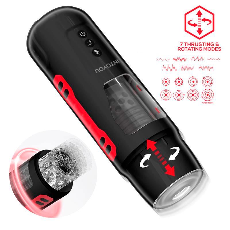 Masturbador Automático Intoyou Pyro – Potência Intensa e Sensações Envolventes Masturbador Automático Intoyou Pyro – Potência Intensa e Sensações Envolventes