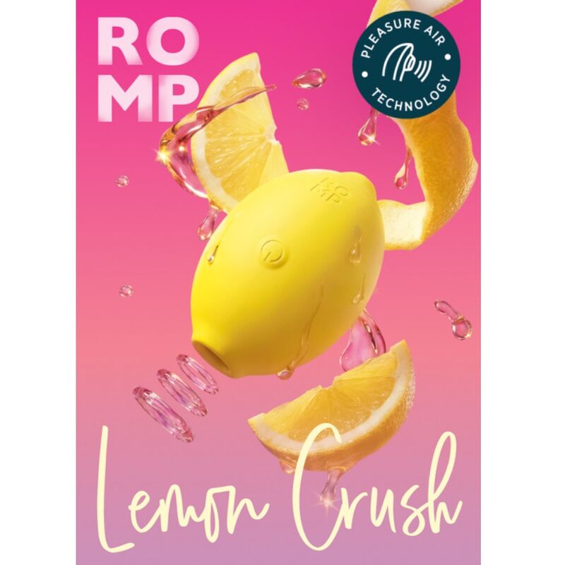 ROMP Lemon Crush Pleasure Air Estimulador Clitoriano ROMP Lemon Crush Pleasure Air Estimulador Clitoriano