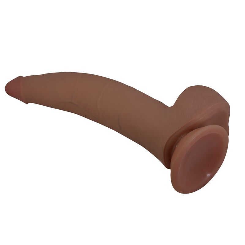 PRETTY LOVE - CUTHBERT DILDO FLEXÍVEL REALISTA 20 CM Ø 5 CM TPE MARROM PRETTY LOVE - CUTHBERT DILDO FLEXÍVEL REALISTA 20 CM Ø 5 CM TPE MARROM