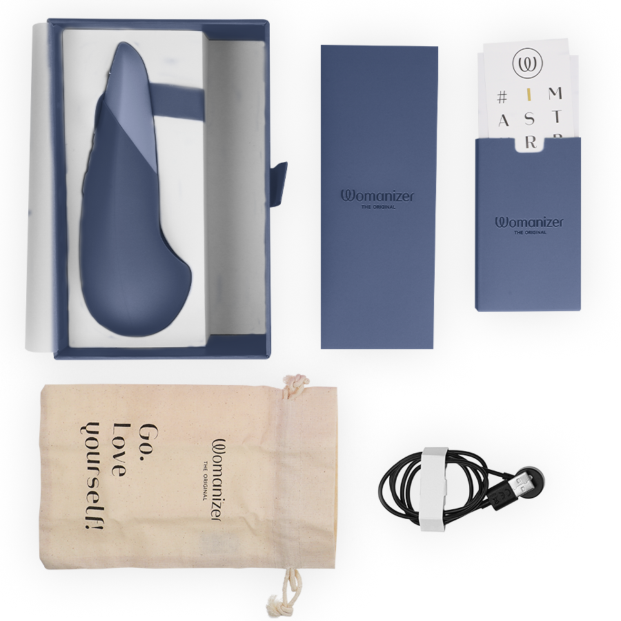 Womanizer Vibe – Vibrador Silencioso UltraWave Azul Escuro Womanizer Vibe – Vibrador Silencioso UltraWave Azul Escuro