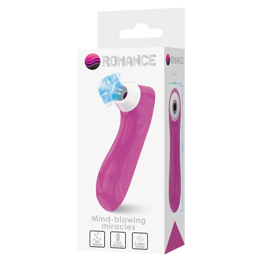 Romance – Sugador de Clitóris com Tecnologia de Pulsação Rosa Romance – Sugador de Clitóris com Tecnologia de Pulsação Rosa