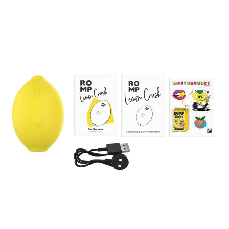 ROMP Lemon Crush Pleasure Air Estimulador Clitoriano ROMP Lemon Crush Pleasure Air Estimulador Clitoriano