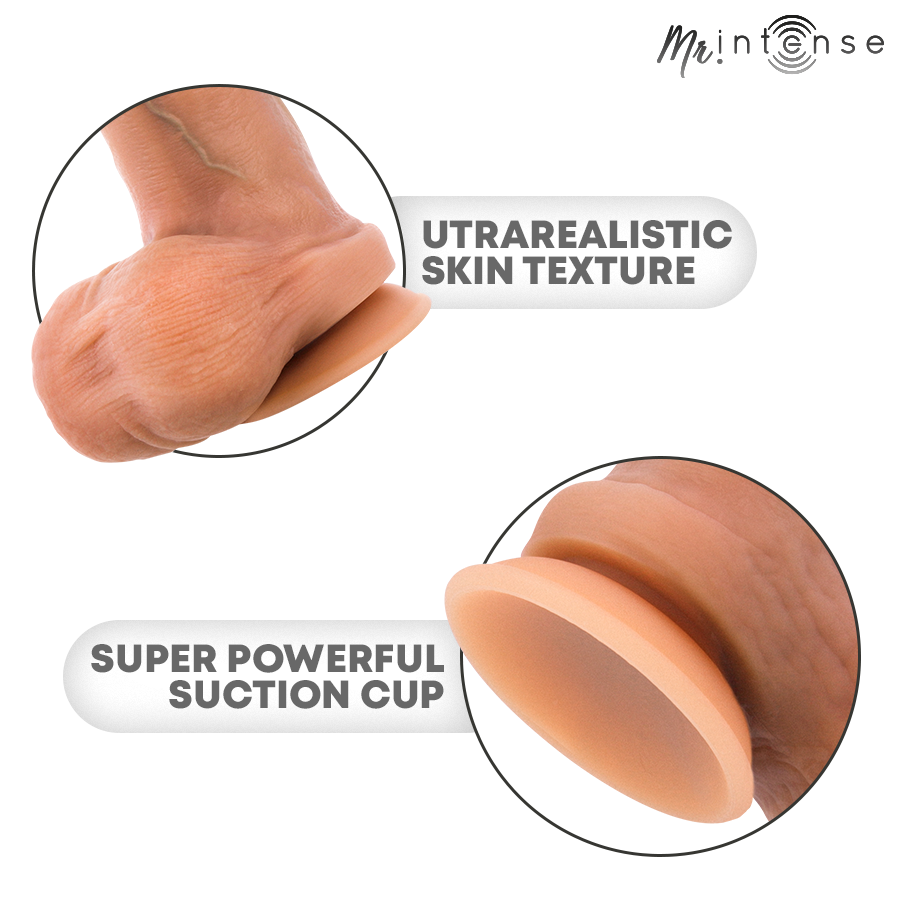 MR INTENSE Bruce S Dildo em Silicone 17,8 cm MR INTENSE Bruce S Dildo em Silicone 17,8 cm