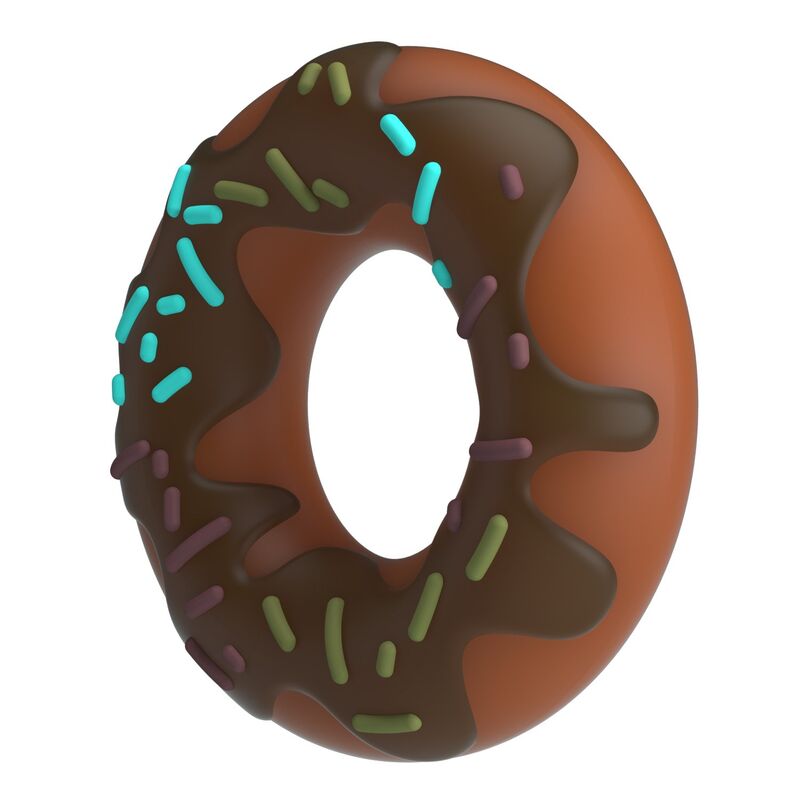 PRETTY LOVE - ANEL DE PÊNIS SUPER DONUT MARROM PRETTY LOVE - ANEL DE PÊNIS SUPER DONUT MARROM