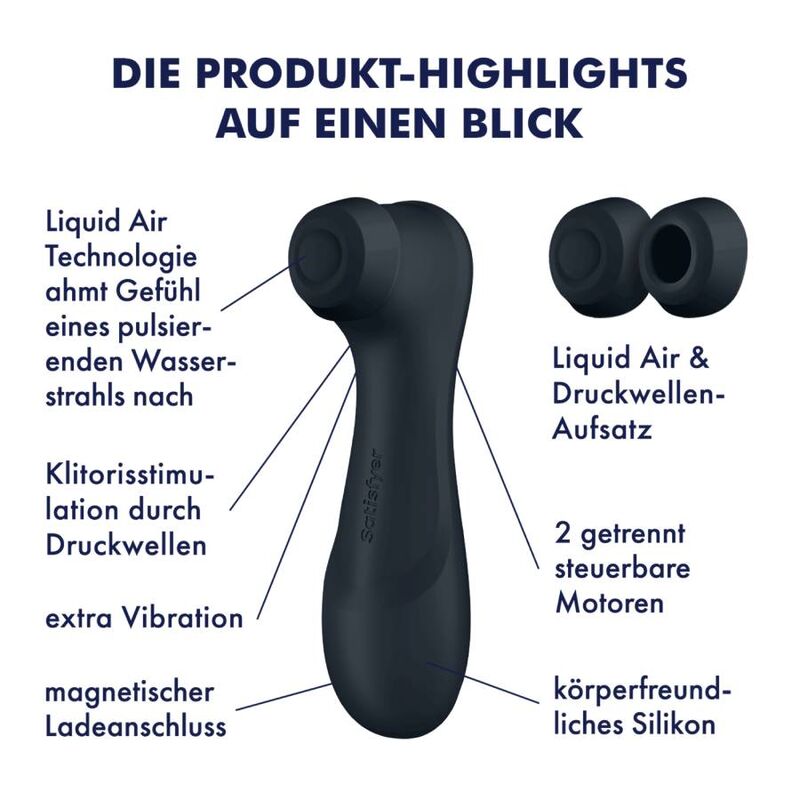 Satisfyer Pro 2 Generation 3 com Vibração e Air Pulse Satisfyer Pro 2 Generation 3 com Vibração e Air Pulse
