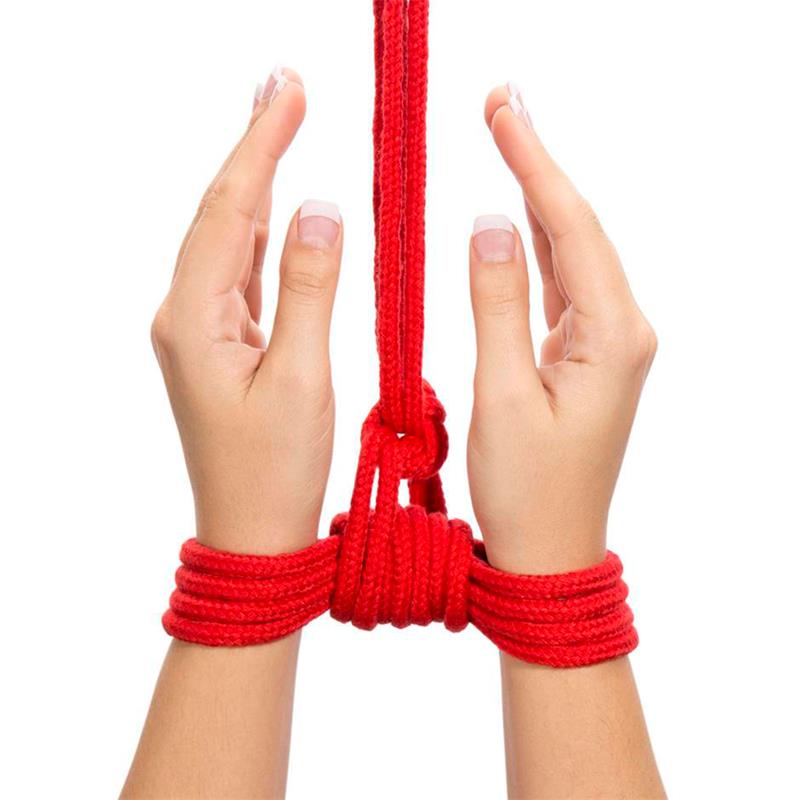 Corda de Bondage Macia Vermelha LOVETOY Corda de Bondage Macia Vermelha LOVETOY