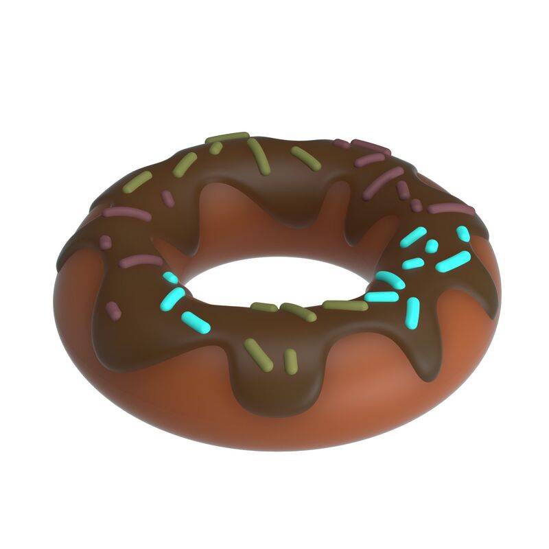 PRETTY LOVE - ANEL DE PÊNIS SUPER DONUT MARROM PRETTY LOVE - ANEL DE PÊNIS SUPER DONUT MARROM