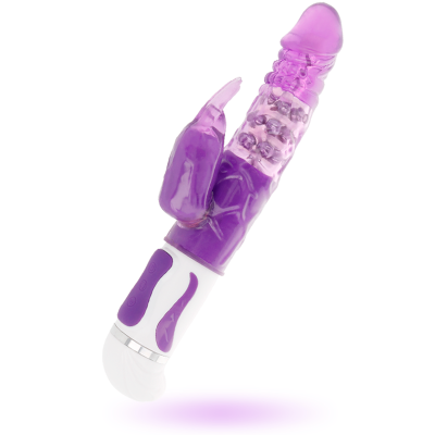 Intense Vibrador de Coelho Guppy Roxo