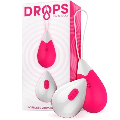 Drops: Ovo Vibratório Elegante, Recarregável e com 10 Funções
