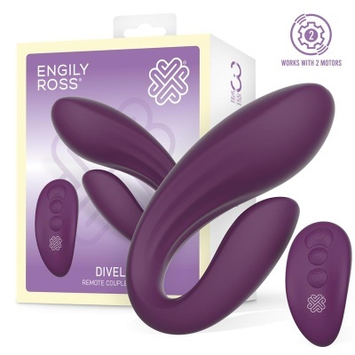 Vibrador para Casais com Controlo Remoto - Divel