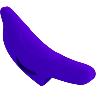 Pretty Love - Delphin Powerful Fingering Stimulator Azul Escuro
