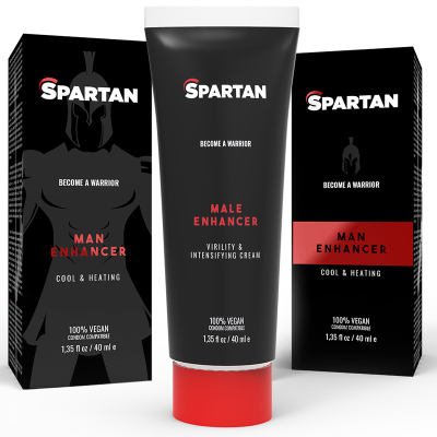 Gel Spartan Creme Intensificante de Virilidade 100% Vegano