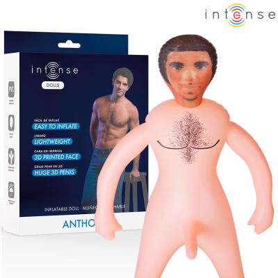Boneco Insuflável Masculino Anthony – Realismo Envolvente e Fantasias Sem Limites