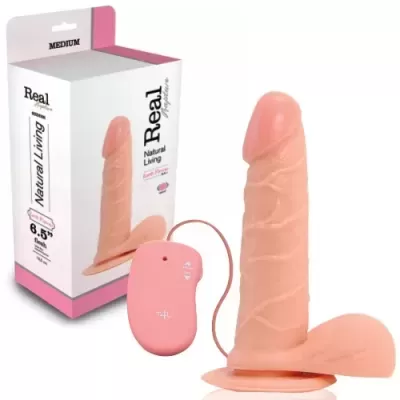 Vibrador Realístico Real Rapture 6.5'' - 16.5cm