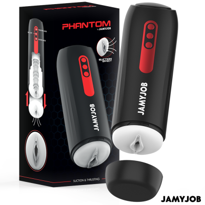 Masturbador Automático JAMYJOB PHANTOM – Estimulação Profunda e Prazer Envolvente