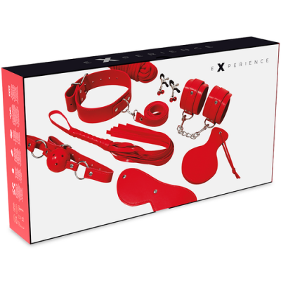 Experience Red Kit - Conjunto BDSM