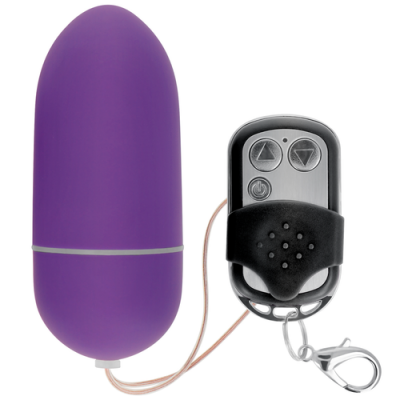 Ovo Vibratório Roxo com Controlo Remoto