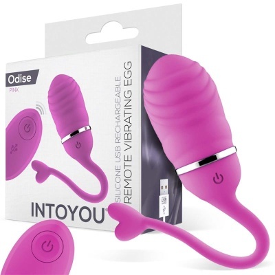 Odise: Ovo Vibratório Recarregável USB, 10 Funções com Controlo Remoto