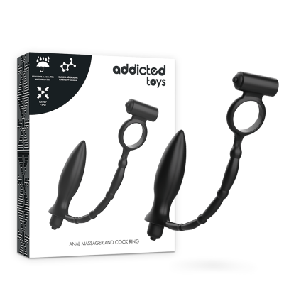 Exploração Sensorial: Plug Anal e Anel Peniano Addicted Toys
