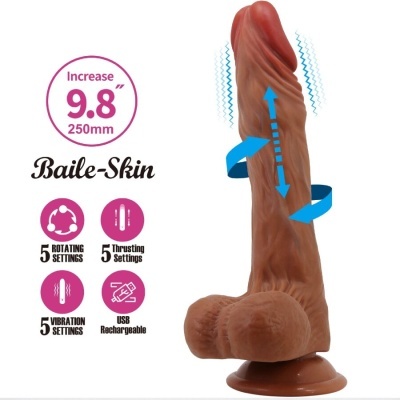BAILE - DILDO REALISTA CALISTO 24 CM