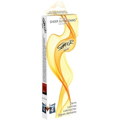 Preservativos Sexo Oral Sheer Glyder Dams Cola