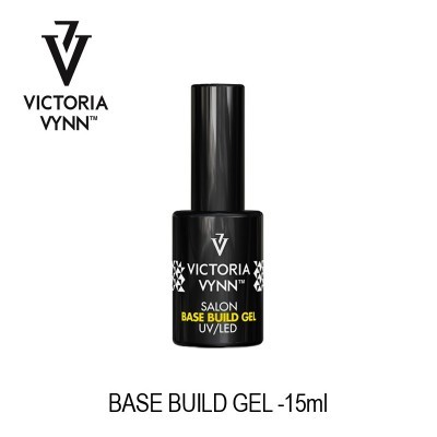 Frasco preto de gel base para construção de unhas VICTORIA VYNN 15ml