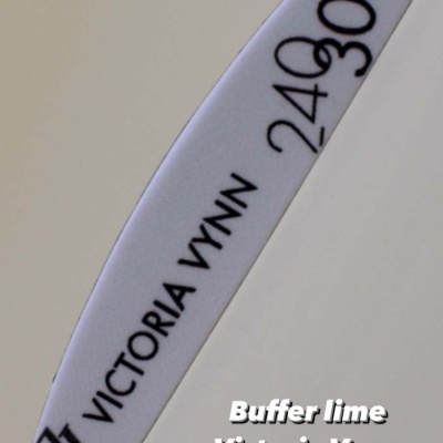 Lima de unhas branca Victoria Vynn com números 240 300