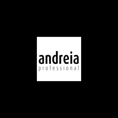 Logótipo andreia professional em preto sobre fundo branco